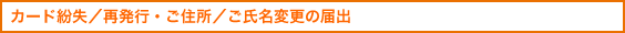 �J�[�h����/�Ĕ��s�E���Z��/�������ύX�̓͏o