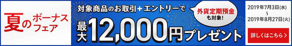 夏のボーナスフェア