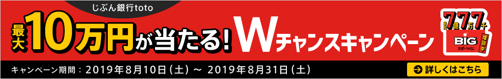 【最大10万円】Wチャンスキャンペーン