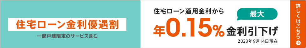 住宅ローン金利優遇割