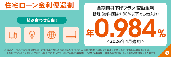 住宅ローン金利優遇割