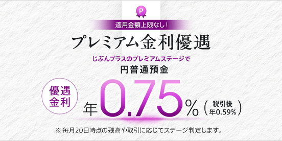 プレミアム金利優遇