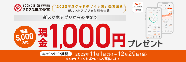 抽選5,000名に現金1,000円プレゼント