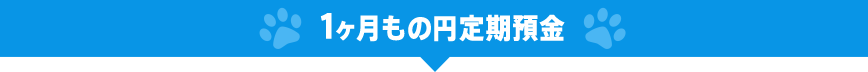 1ヶ月もの円定期預金