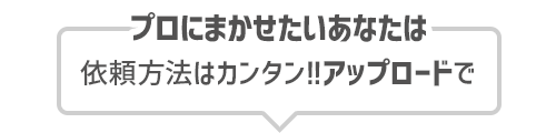 プロにまかせたいあなたは