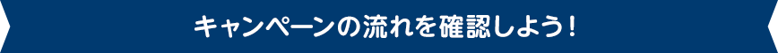 キャンペーンの流れを確認しよう！