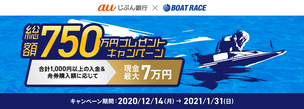 総額750万円プレゼントキャンペーン