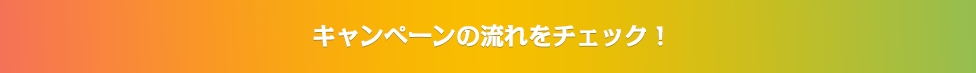 キャンペーンの流れをチェック！