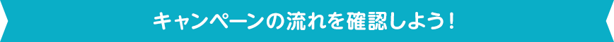 キャンペーンの流れを確認しよう！