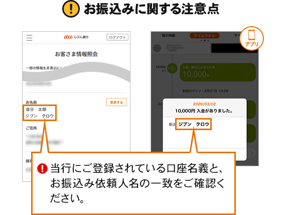 振込みで優遇 円定期預金キャンペーン Auじぶん銀行