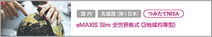 eMAXIS Slim 全世界株式（3地域均等型）