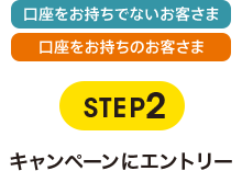 キャンペーンにエントリー