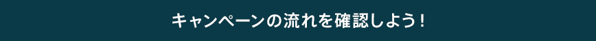 キャンペーンの流れを確認しよう！