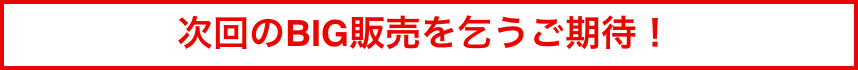 次回のBIG販売を乞うご期待！