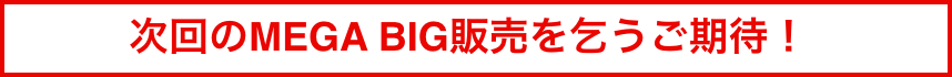 次回のMEGA BIG販売を乞うご期待！