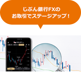 じぶん銀行FXのお取引でステージアップ！