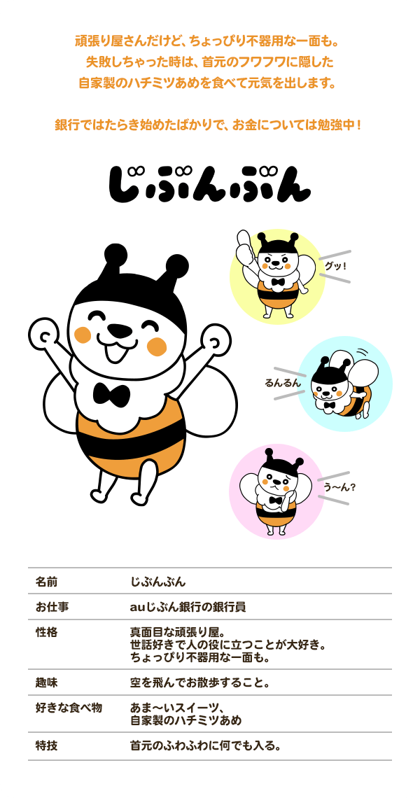 こんにちは！じぶんぶんです | auじぶん銀行