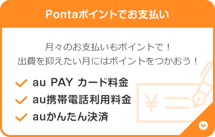 Pontaポイントでお支払い