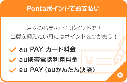 Pontaポイントでお支払い