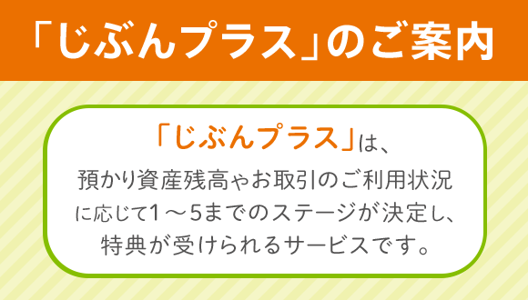「じぶんプラス」のご案内