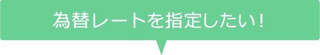 為替レートを指定したい！