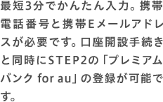 最短5分でかんたん入力