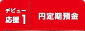 ＜デビュー応援1＞円定期預金