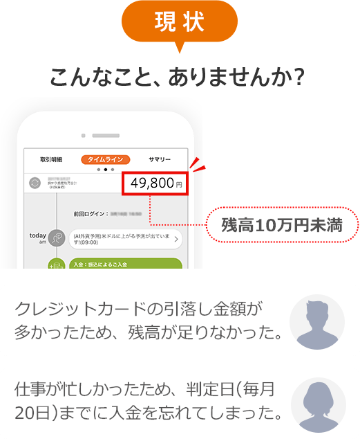 残高10万円以上で 10スコア獲得 auじぶん銀行