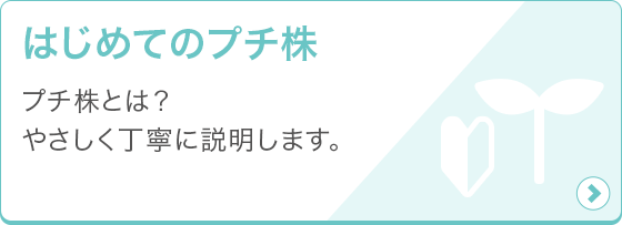 はじめてのプチ株